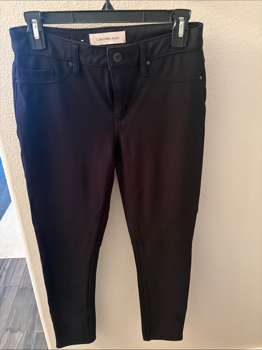 Calvin Klein Jeans Black Slim Stretch Pants